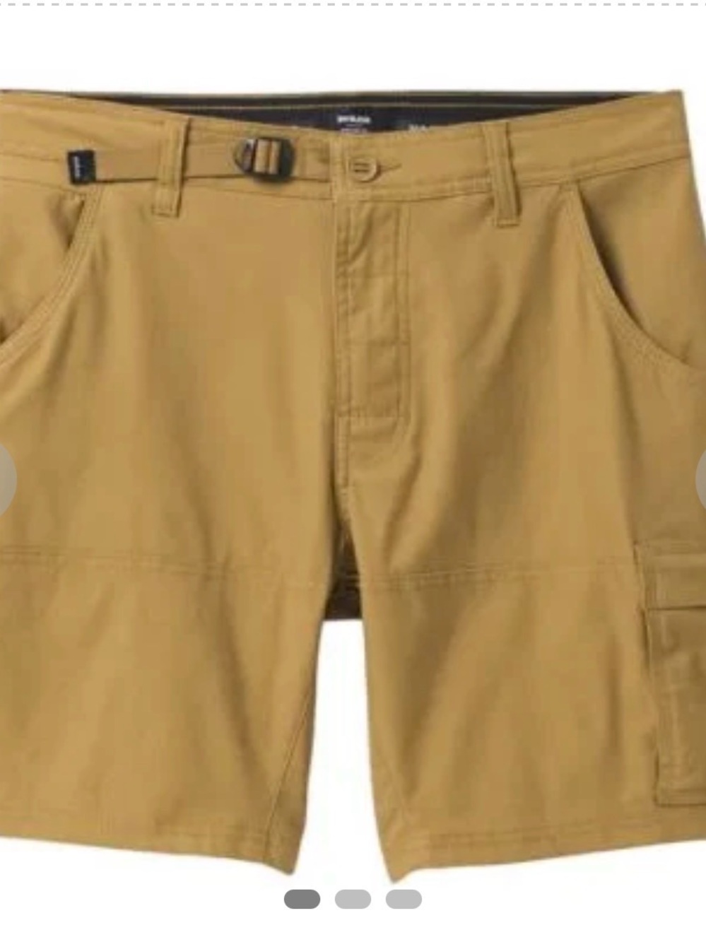 PRANA Men's Stretch Zion Casual Cargo Shorts - embark brown